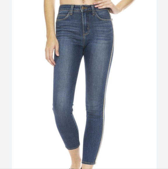 L'Agence "Margot" high waist crop skinny jeans 27/25 - Picture 1 of 11